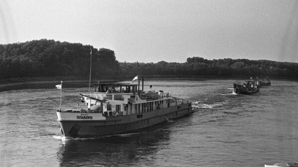 LOS BAJOS NIVELES DE AGUA DEL DANUBIO HAN DESCUBIERTO BARCOS DE LA SEGUNDA GUERRA MUNDIAL