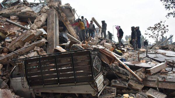 LA CRUZ ROJA RUSA AYUDO A MAS DE 1.000 AFECTADOS POR EL SISMO EN SIRIA