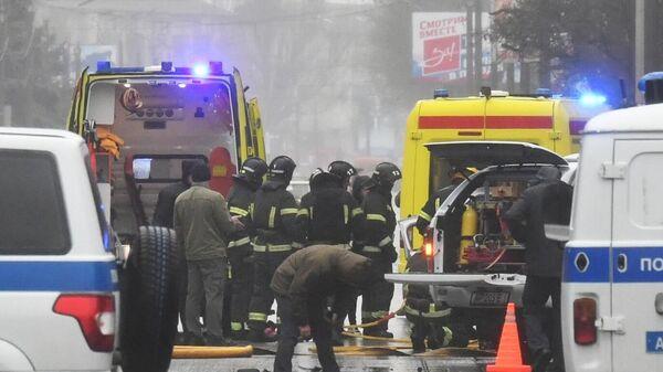 UNA PERSONA RESULTA HERIDA POR UNA EXPLOSION DE UN AUTO EN MELITOPOL