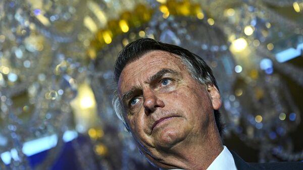 BOLSONARO LLEGA A COMISARIA PARA SER INTERROGADO POR CASO DE JOYAS SAUDIES