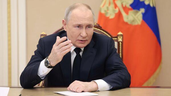 PUTIN DENUNCIA QUE LAS SANCIONES ILEGALES DANAN EL SISTEMA JURIDICO INTERNACIONAL