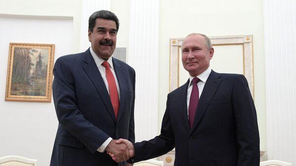 PUTIN FELICITA A NICOLÁS MADURO POR SU REELECCIÓN COMO PRESIDENTE DE VENEZUELA