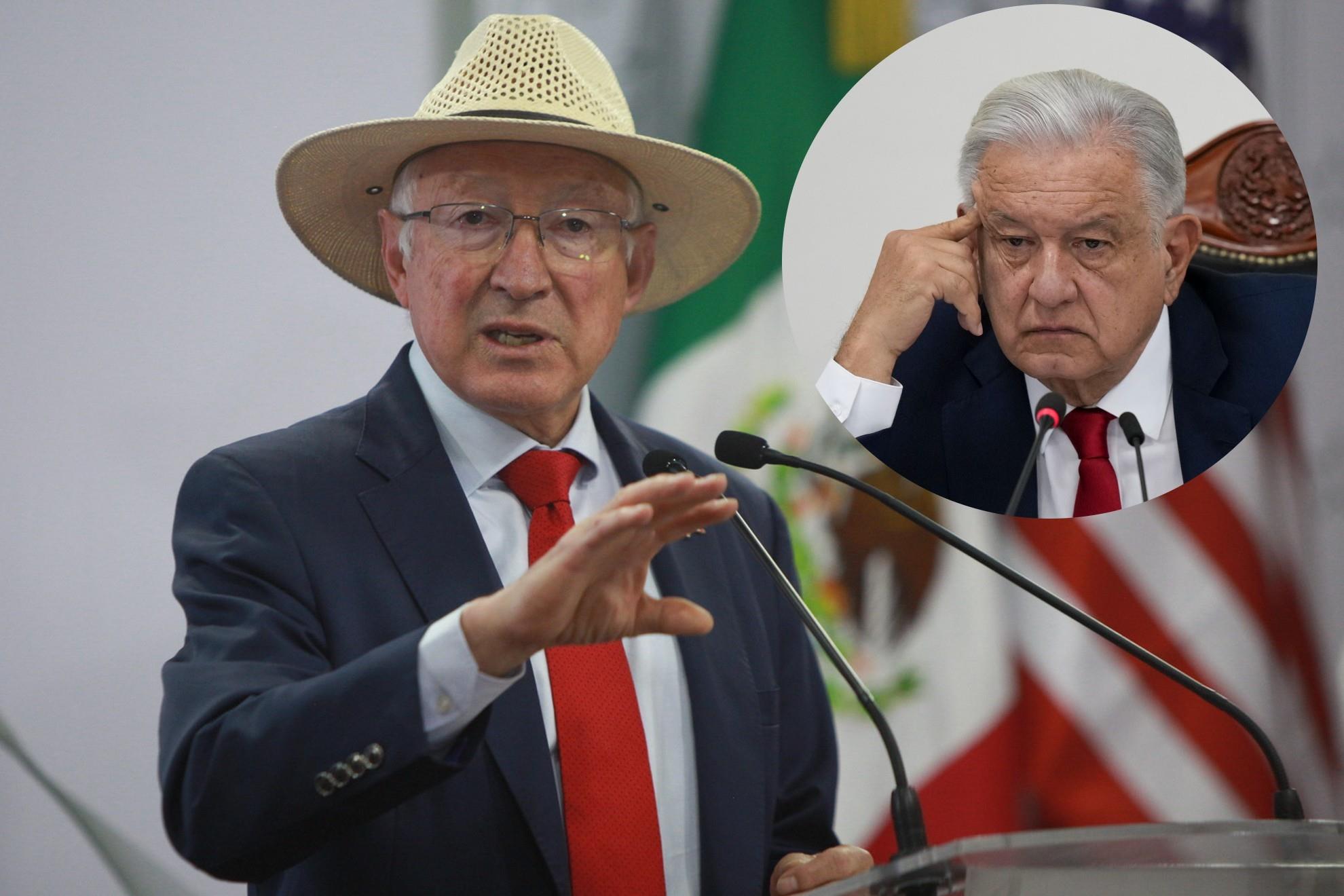 KEN SALAZAR RESPONDE A AMLO TRAS PAUSA EN LA RELACIÓN CON LA EMBAJADA DE EEUU EN MÉXICO