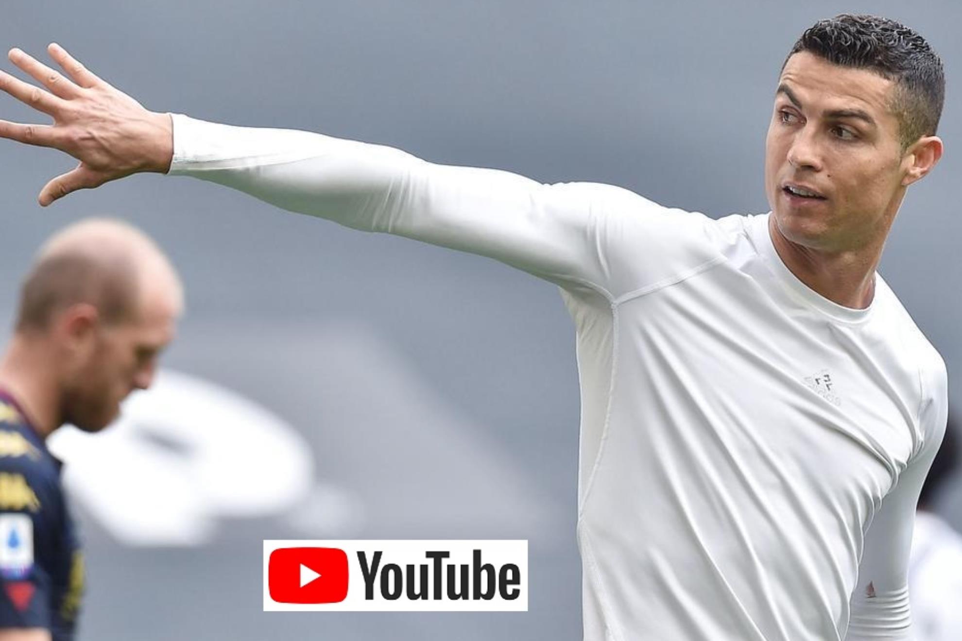 CRISTIANO RONALDO TAMBIÉN ES UN CRACK EN YOUTUBE: A LA CAZA DE SHAKIRA Y BAD BUNNY