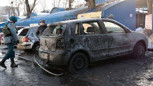 UCRANIA BOMBARDEÓ EL TERRITORIO DE LA REPÚBLICA DE DONETSK 16 VECES EN 24 HORAS