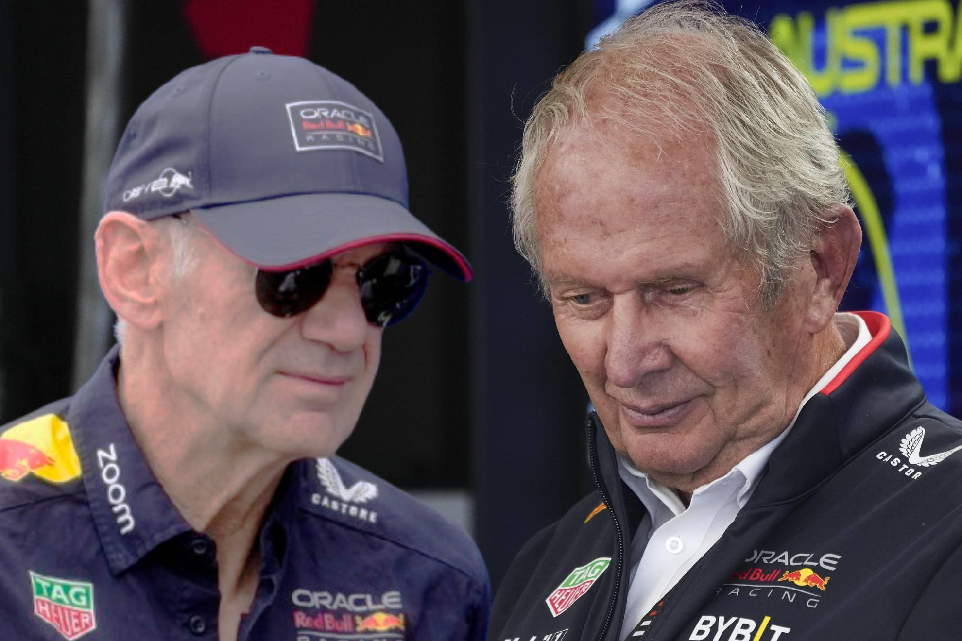 CAÍDA DE RED BULL, ¿CULPA DE ADRIAN NEWEY? HELMUT MARKO RESPONDE A LA TEORÍA