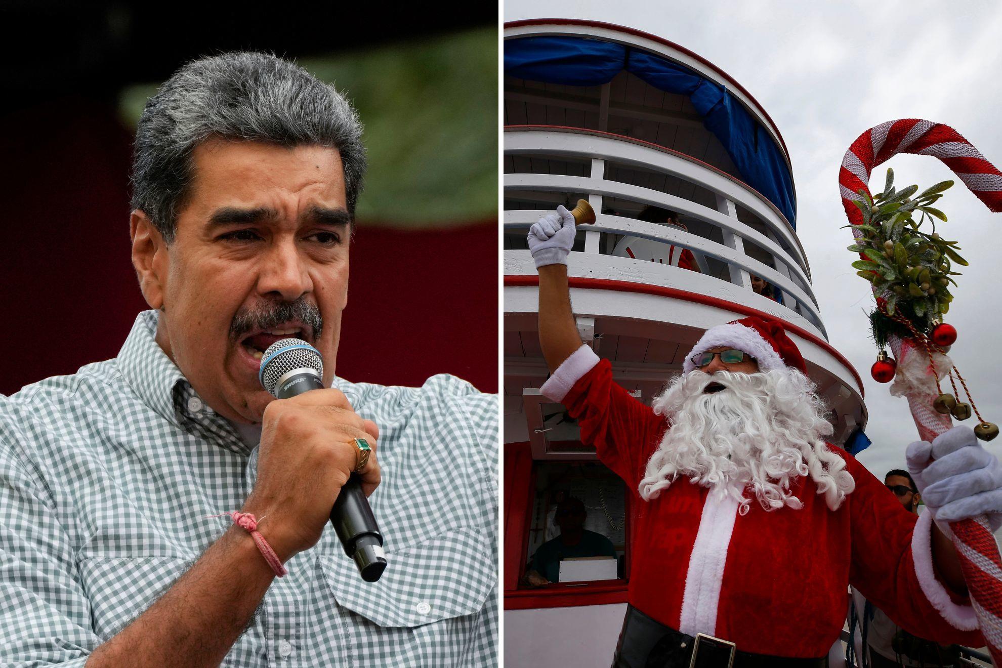 NICOLÁS MADURO ADELANTA LA NAVIDAD PARA EL 1 DE OCTUBRE