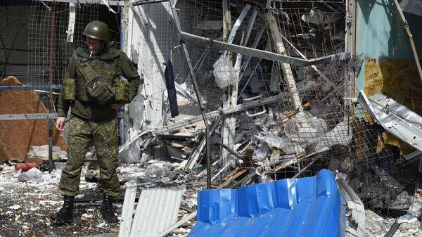 AL MENOS 3 MUERTOS Y 5 HERIDOS EN UN ATAQUE UCRANIANO A UN MERCADO EN DONETSK