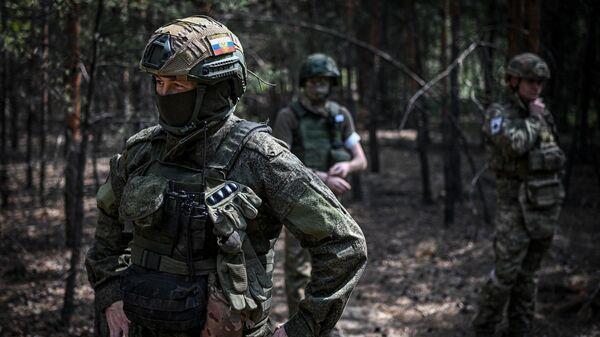 LAS TROPAS RUSAS LIBERAN UNA LOCALIDAD EN DONBÁS