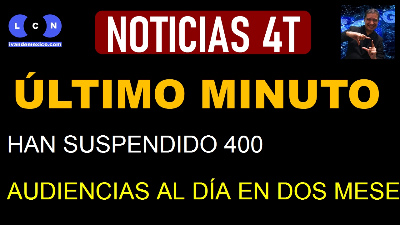 HAN SUSPENDIDO 400 AUDIENCIAS AL DÍA EN DOS MESES DE PARO EN EL PJF