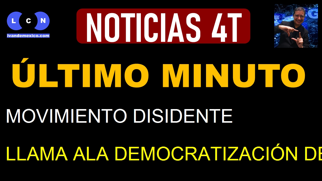 MOVIMIENTO DISIDENTE LLAMA ALA DEMOCRATIZACIÓN DEL SNTE