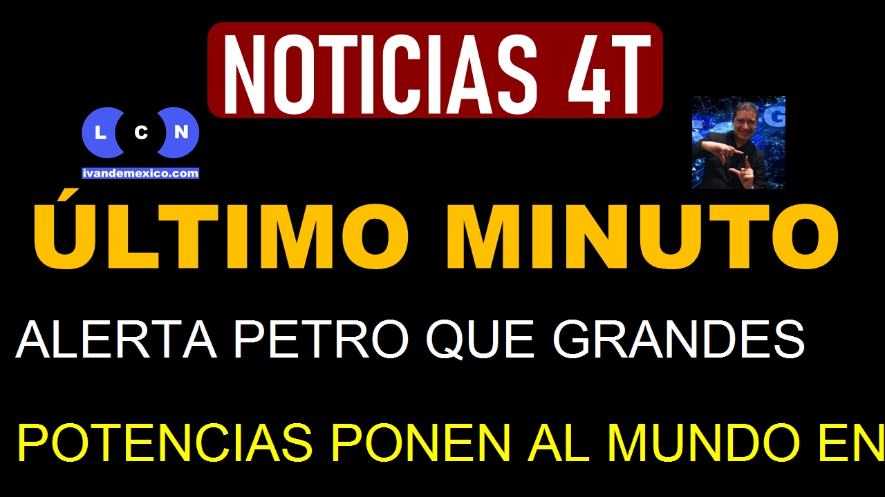 ALERTA PETRO QUE GRANDES POTENCIAS PONEN AL MUNDO EN PELIGRO