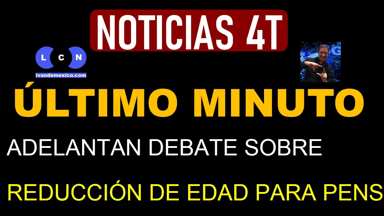 ADELANTAN DEBATE SOBRE REDUCCIÓN DE EDAD PARA PENSIÓN POR DISCAPACIDAD