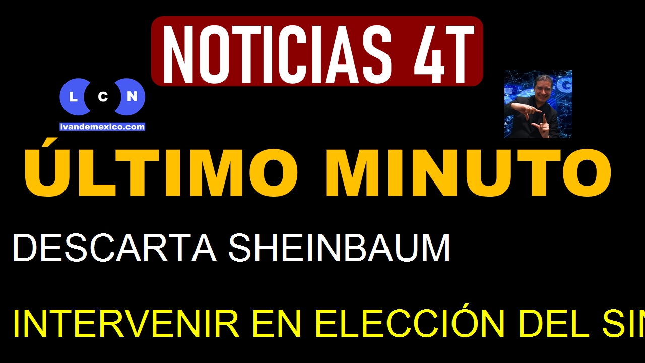 DESCARTA SHEINBAUM INTERVENIR EN ELECCIÓN DEL SINDICATO DE PEMEX