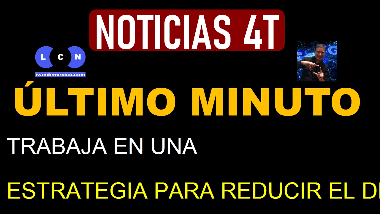 TRABAJA EN UNA ESTRATEGIA PARA REDUCIR EL DÉFICIT PÚBLICO EN 2025, DICE SHEINBAUM