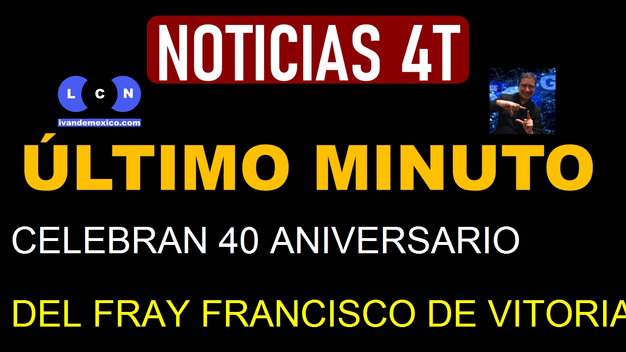 CELEBRAN 40 ANIVERSARIO DEL FRAY FRANCISCO DE VITORIA