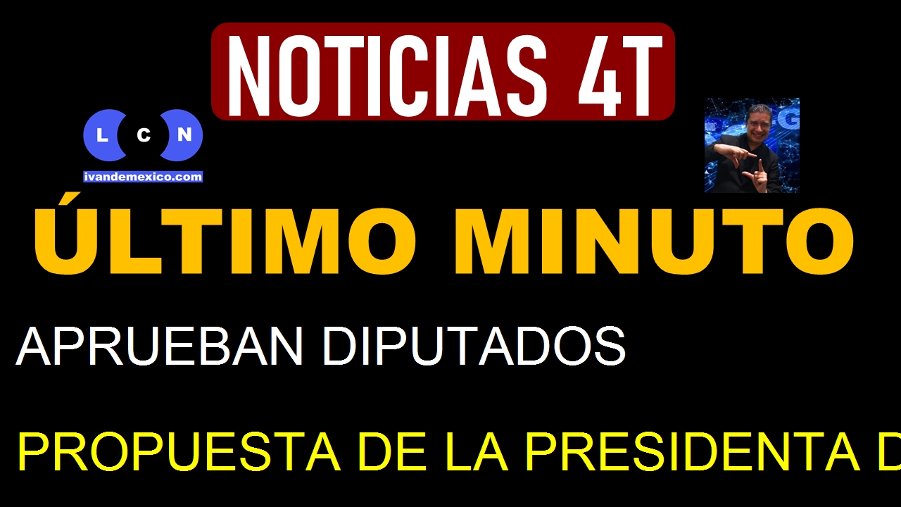 APRUEBAN DIPUTADOS PROPUESTA DE LA PRESIDENTA DE CREAR NUEVAS SECRETARÍAS