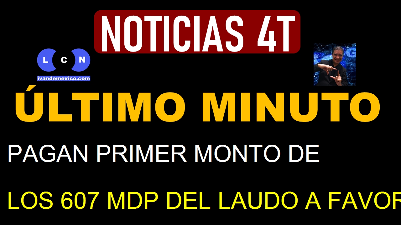 PAGAN PRIMER MONTO DE LOS 607 MDP DEL LAUDO A FAVOR DE TRABAJADORES DE INTERJET