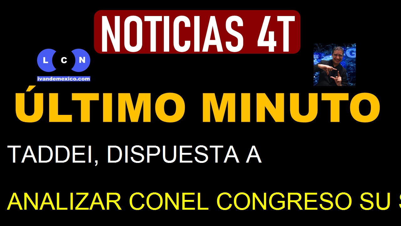 TADDEI, DISPUESTA A ANALIZAR CONEL CONGRESO SU SOLICITUD DE GASTO