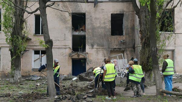 AL MENOS 10 HERIDOS POR LOS ATAQUES UCRANIANOS A LA CIUDAD DE GÓRLOVKA EN DONBÁS