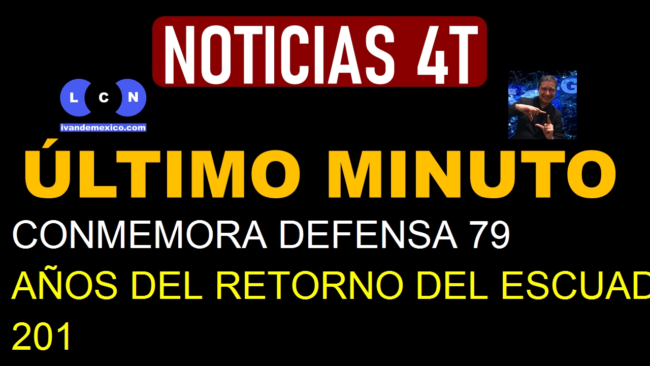 CONMEMORA DEFENSA 79 AÑOS DEL RETORNO DEL ESCUADRÓN 201